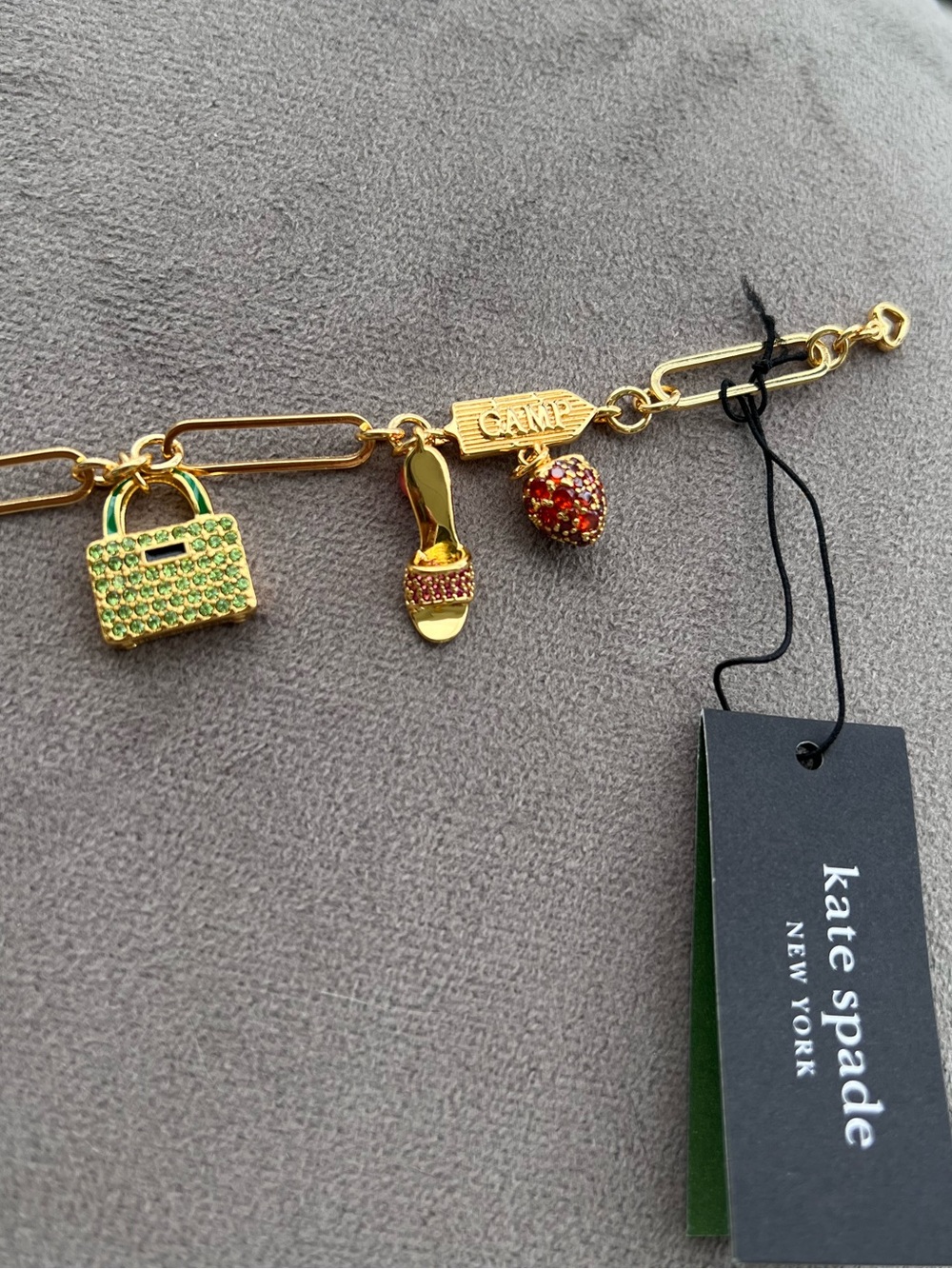 Kate Spade Sweet Treasures Charm Bracelet - Picture 8 of 8